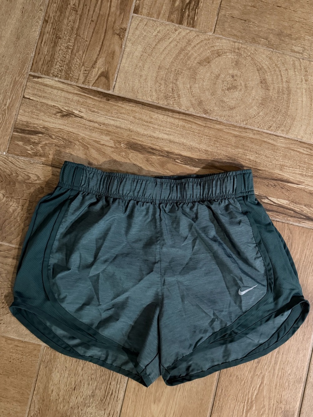 Nike Women’s Tempo Dark Green Athletic Running Shorts